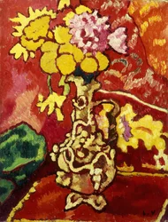 Vase med blomster