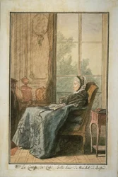 Comtesse de Cossé i en salon