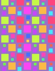 Flerfarvede firkanter, 2011 (digital)