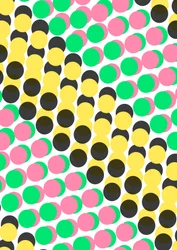 Overlejrede prikker (digital)