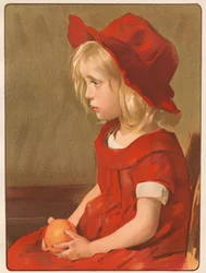 Pige med en appelsin, 1899.