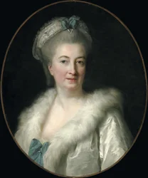 Portræt af kunstnerens mor, Madame Le Sèvre, født Jeanne Maissin 1728-1800, ca. 1778.