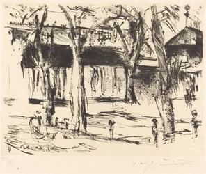 Tiergarten Court with Trees station, 19201921.