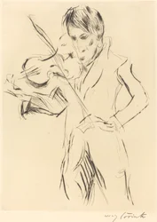 Portræt af Andreas Weissgaerber, 1919.