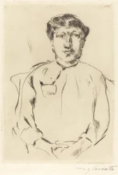 Frauenbildnis Portræt af en kvinde, 1914.
