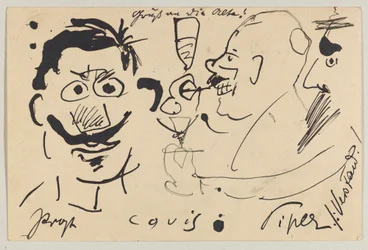 Lovis Corinth til Carl Strathmann: postkort, poststemplet 10. juni 1903