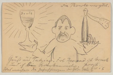 Lovis Corinth til Carl Strathmann: postkort, poststemplet 22. september 1902