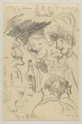 Lovis Corinth til Carl Strathmann: postkort, poststemplet 23. september 1905
