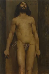 Mandlig nøgenfigur