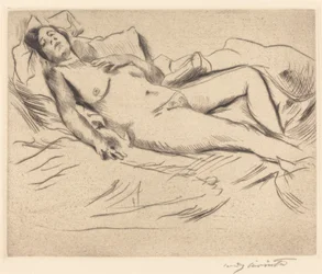 Sovende kvinde, 1912.