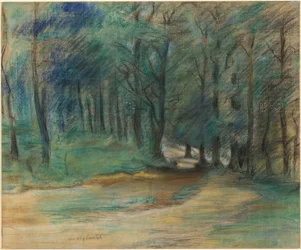 Skovstien, 1890