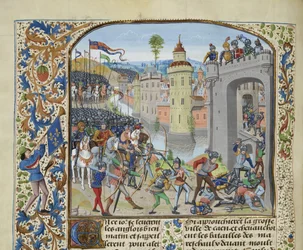 Slaget ved Caen i 1346, ca 1470-1475.
