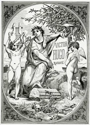 Victor Hugo fortalt af et vidne om sit liv, 19. århundrede (sw-stik)