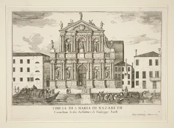 Santa Maria di Nazareth kirke fra