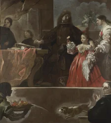 En hyldest til Velázquez, ca 1692-1700.
