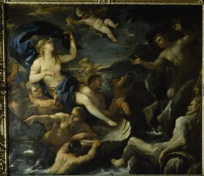 Acis og Galatea (olie på lærred)