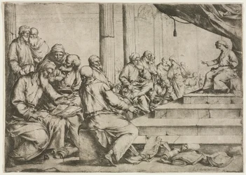 Den unge Kristus underviser i templet, ca. 1653.