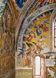 Kald af udvalgte, fra Last Judgment fresko-cyklus