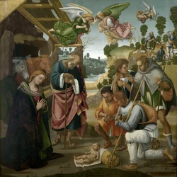 Hyrdernes tilbedelse, 1522.