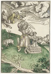Abraham ofrer sin søn Isak