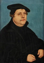 Portræt af Martin Luther