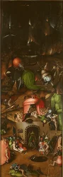 Bevinget alter med den sidste dom. Omkring 1524