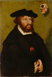 Tysk: Bildnis König Christians II. von Dänemark Portræt af kong Christian II af Danmark