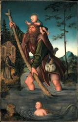 Tysk: Der heilige Christophorus Saint Christopher