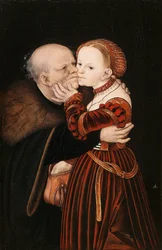 Tysk: Ungleiches Paar / Der alte Narr Ill-Matched Lovers / The old fool