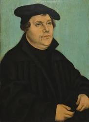 Portræt af Luther