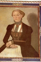 Portræt af Margarethe Luther
