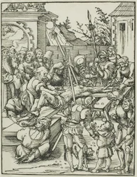 Sankt Bartholomæus, fra Apostlenes martyrium