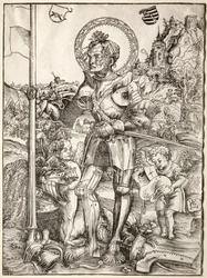 Saint George Standing, 1506.