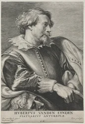 Portræt af Hubert van den Eyden.