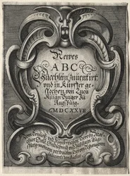 Ny ABC-hæfte, 1627.
