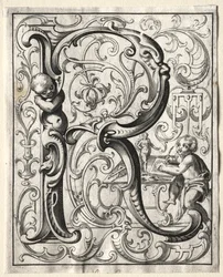 Ny ABC-hæfte: R, 1627.