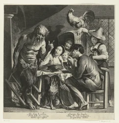 Satyr og bonden