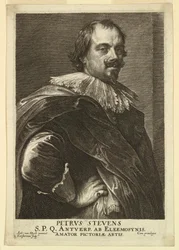 Portræt af Peter Stevens, fra Icons of Princes of Men