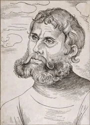 Portræt af Martin Luther som 
