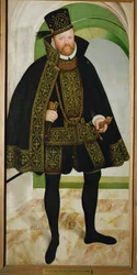 August af Sachsen (olie på lærred)