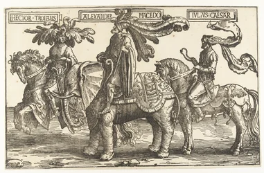 Heltene Hector af Troja, Alexander den Store og Julius Cæsar The Nine Heroes (serietitel)
