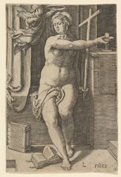 Faith Fides, fra serien De syv dyder, 1530.
