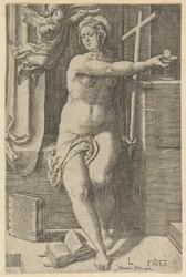 Faith, fra serien De syv dyder, 1530.
