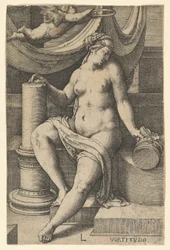 Fortitude, fra serien De syv dyder, 1530.