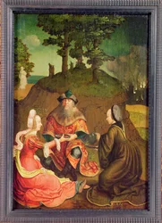 Lots døtre får deres far til at drikke vin, ca. 1508-15 (olie på eg)
