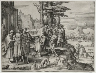 Den fortabte søns tilbagevenden, ca. 1510.
