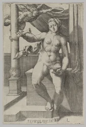 Temperance, fra serien The Virtues, 1530.