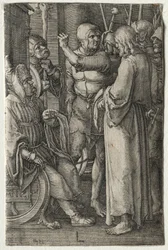 Lidenskaben: Kristus før ypperstepræsten, 1521.