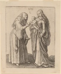 Jomfruen og Sankt Anna