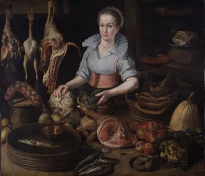 The Kitchen Maid, ca. 1600 (olie på lærred)
